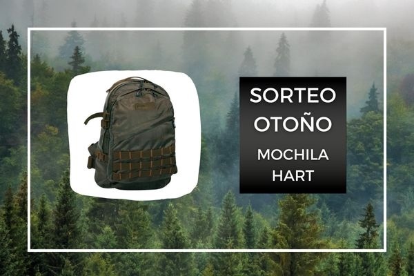 Mochila Hart de caza: Sorteo en Redes Sociales 